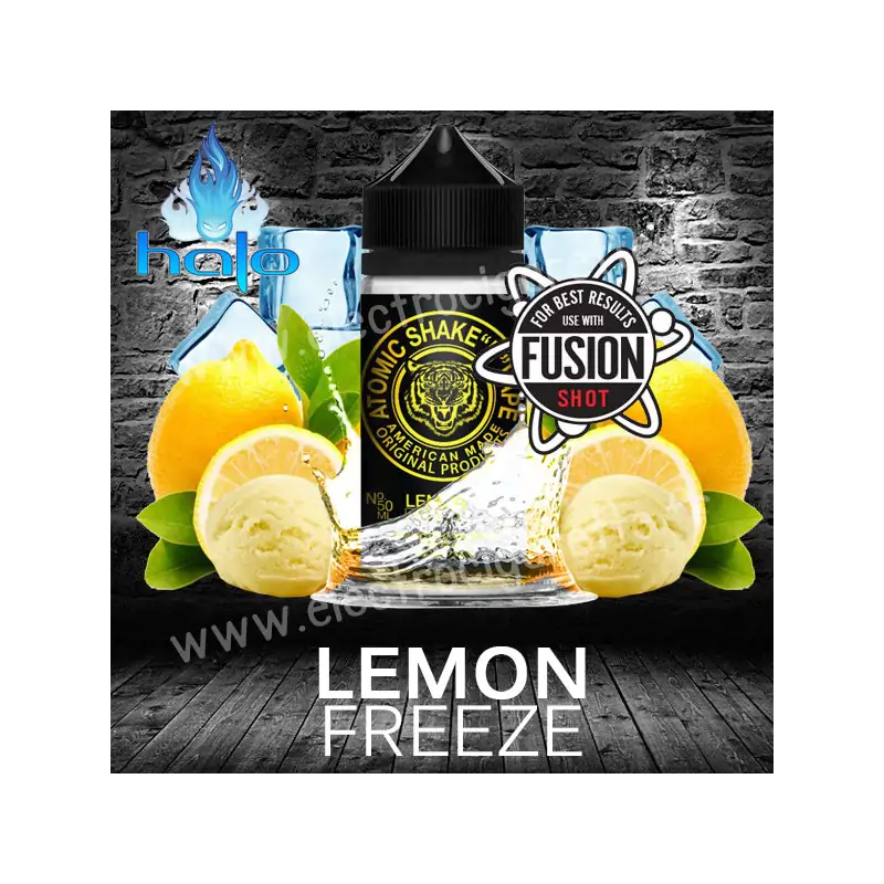 Lemon Freeze - Atomic - Halo Shake n Vape - ZHC 50ml