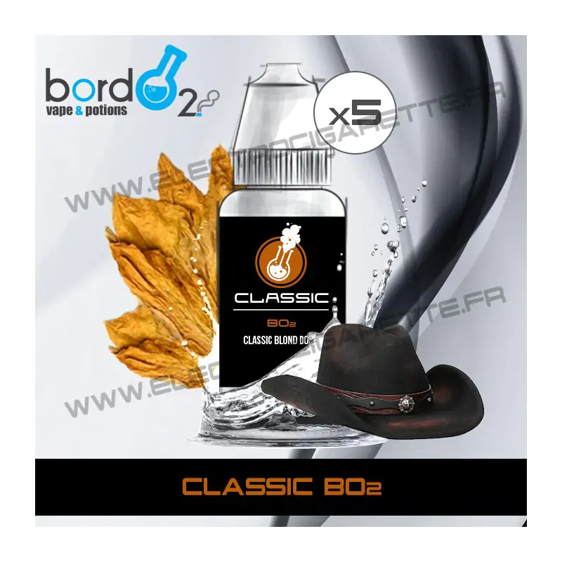 Pack de 5 x Classic Bo2 - Basic - Bordo2