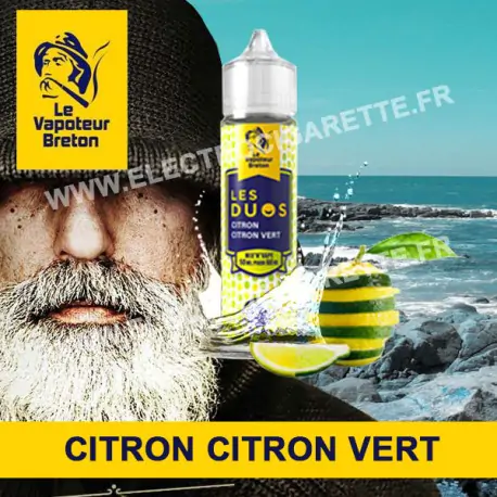 Citron Citron Vert - Les Duos - Le Vapoteur Breton - ZHC - 50 ml