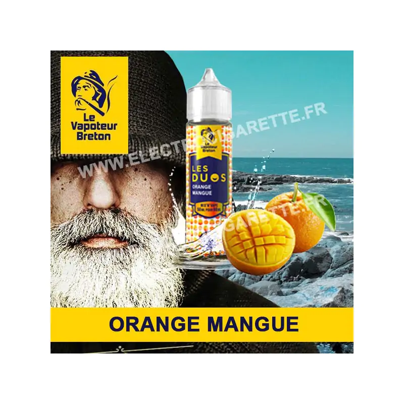 Orange Mangue - Les Duos - Le Vapoteur Breton - ZHC - 50 ml