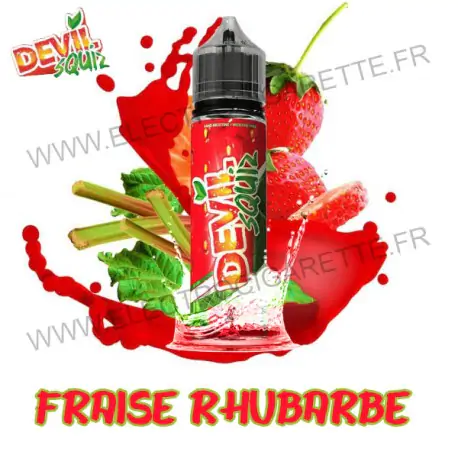 Fraise Rhubarbe - Devil Squiz - Avap - ZHC 50 ml
