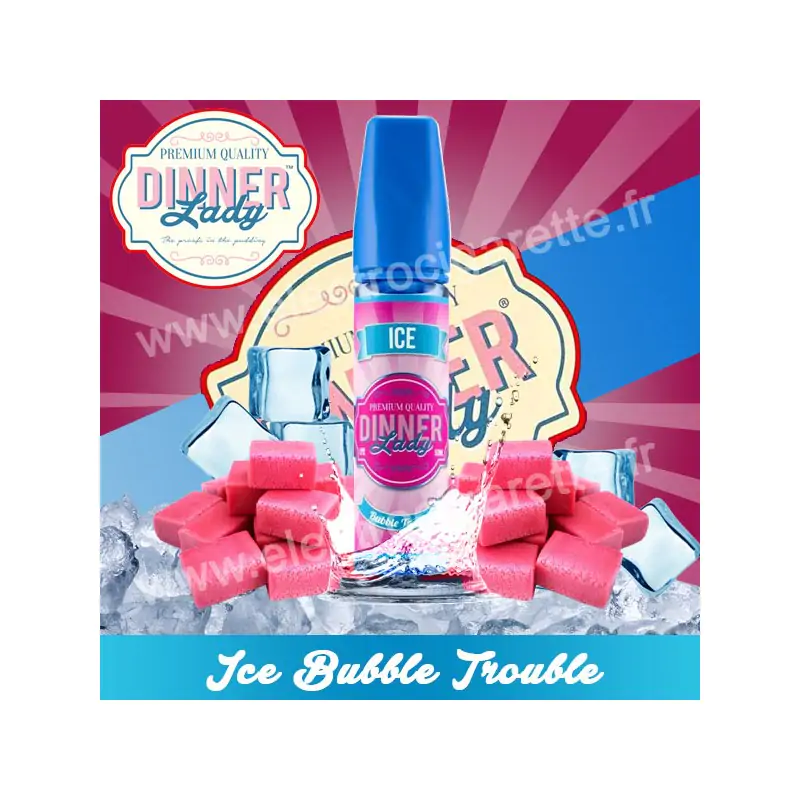 Bubble Trouble - Ice - Dinner Lady - ZHC 50 ml