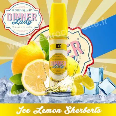 Lemon Sherbets - Ice - Dinner Lady - ZHC 50 ml