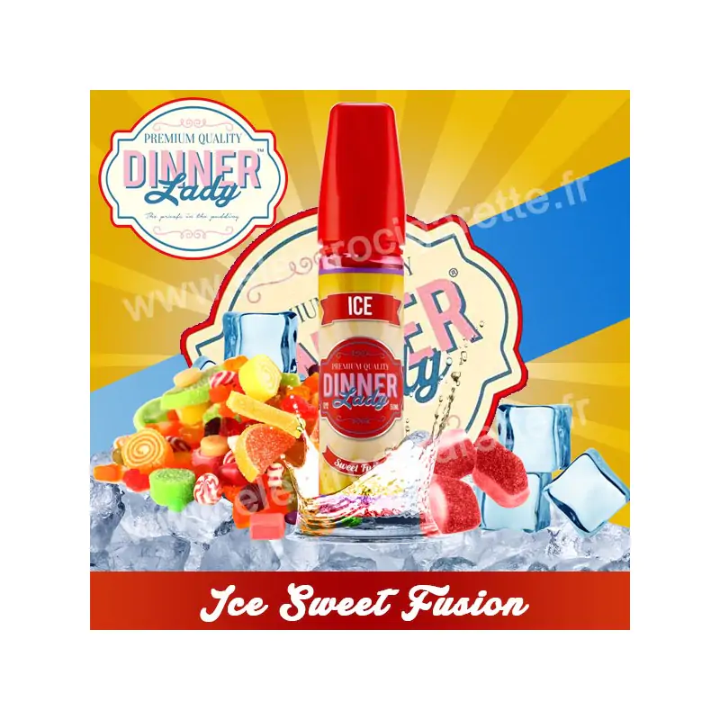 Sweet Fusion - Ice - Dinner Lady - ZHC 50 ml