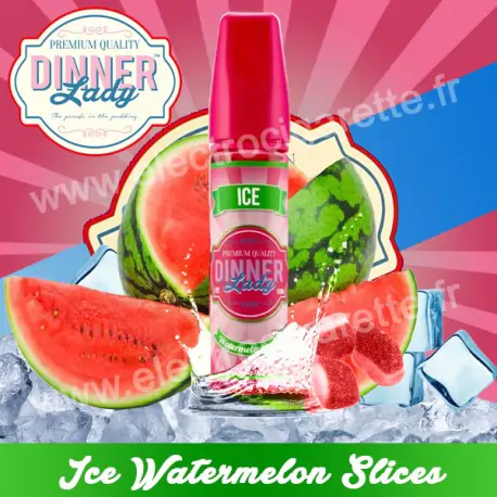 Watermelon Slices - Ice - Dinner Lady - ZHC 50 ml