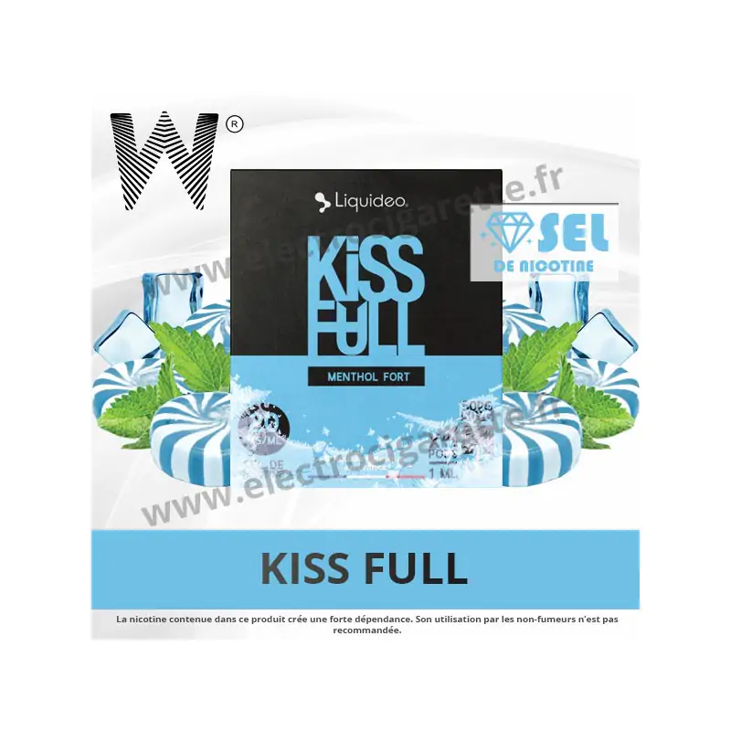 Kiss Full - 4 x Pod 1ml - Wpod Liquideo