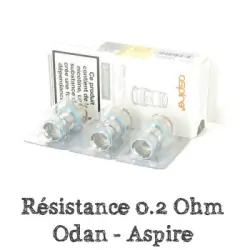 Pack de 3 x résistances Odan - Aspire - 0.3 Ohm