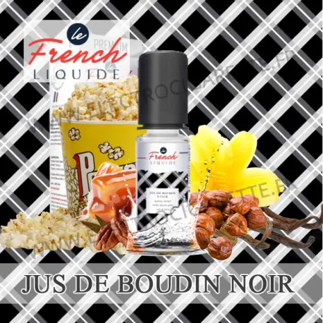 Jus de Boudin Noir - Le French Liquide - 50/50 - 10 ml