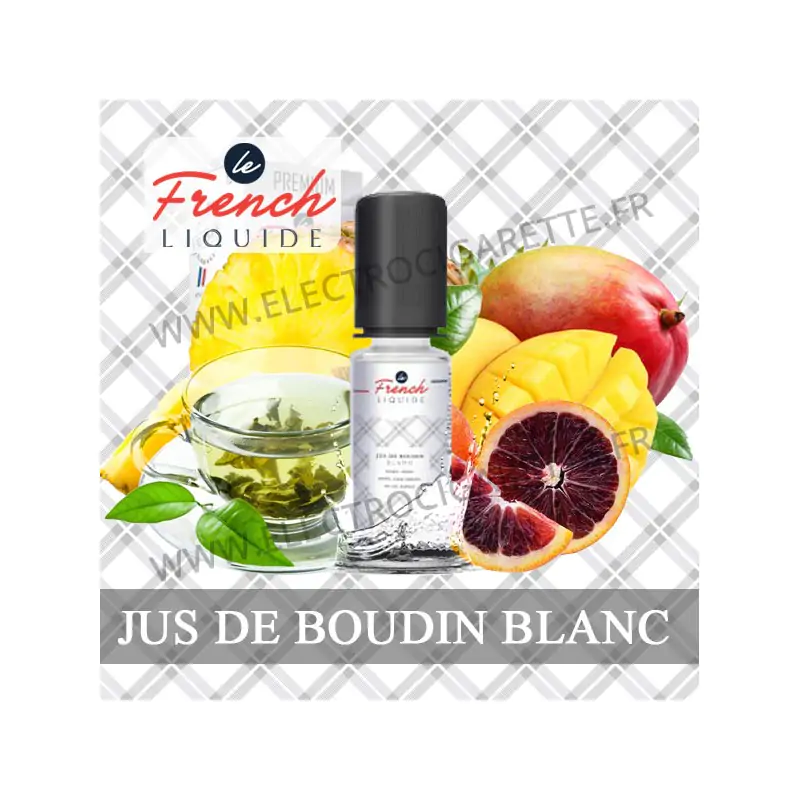 Jus de Boudin Blanc - Le French Liquide - 50/50 - 10 ml