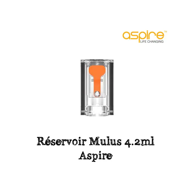 Réservoir Mulus 4.2ml - Aspire