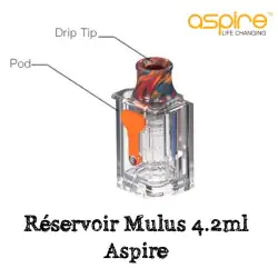 Réservoir Mulus 4.2ml - Aspire - Avec Drip-Tip