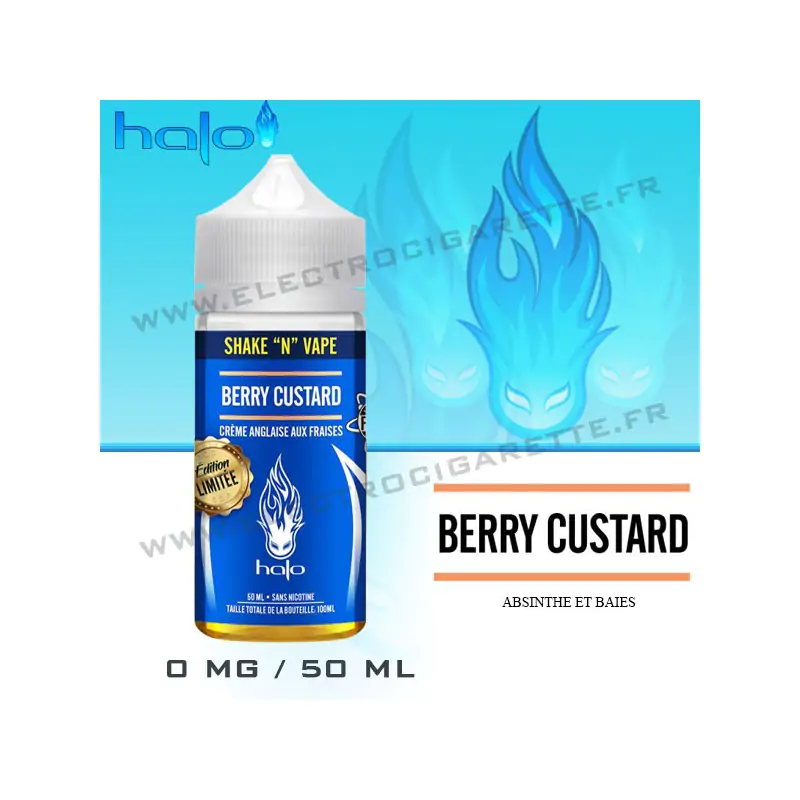 Berry Custard - Halo - Shake n Vape - ZHC 50ml
