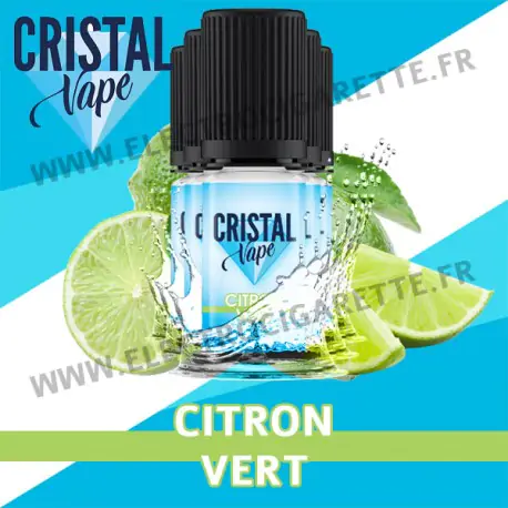 Pack de 5 x Citron Vert - Cristal Vapes - 10ml