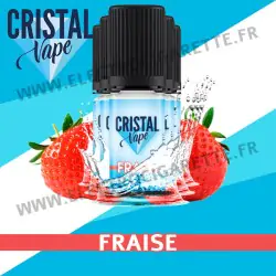 Pack de 5 x Fraise - Cristal Vapes - 10ml