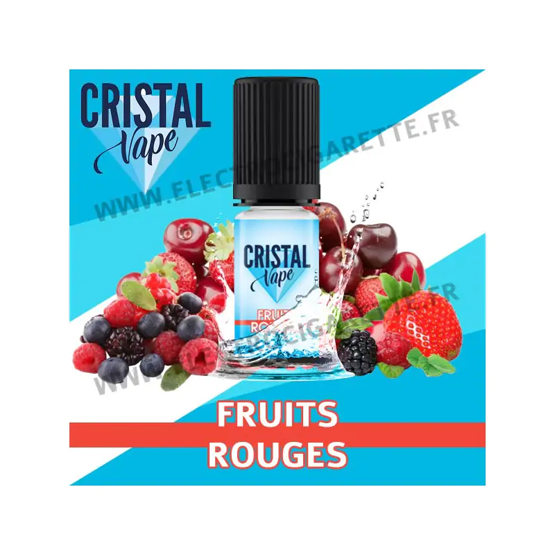 Fruits Rouges - Cristal Vapes - 10ml
