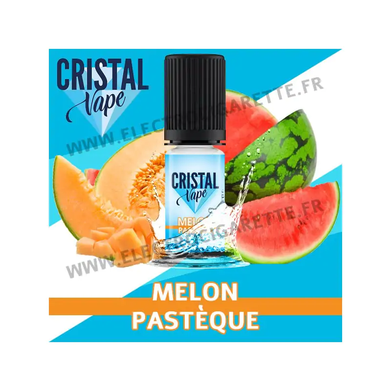 Melon Pastèque - Cristal Vapes - 10ml
