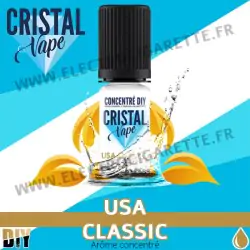USA Classic - Arôme concentré - Cristal Vapes - 10ml - DiY