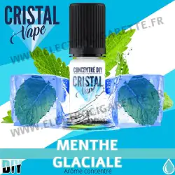 Menthe Glaciale - Arôme concentré - Cristal Vapes - 10ml - DiY