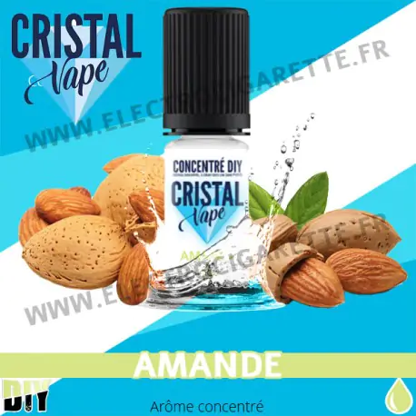 Amande - Arôme concentré - Cristal Vapes - 10ml - DiY