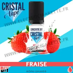 Fraise - Arôme concentré - Cristal Vapes - 10ml - DiY