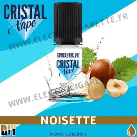 Noisette - Arôme concentré - Cristal Vapes - 10ml - DiY