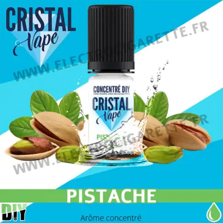 Pistache - Arôme concentré - Cristal Vapes - 10ml - DiY