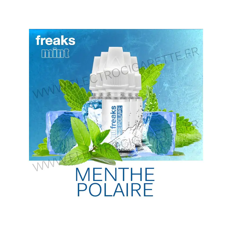 Pack de 5 x Menthe Polaire - Flavor Freaks - 10 ml