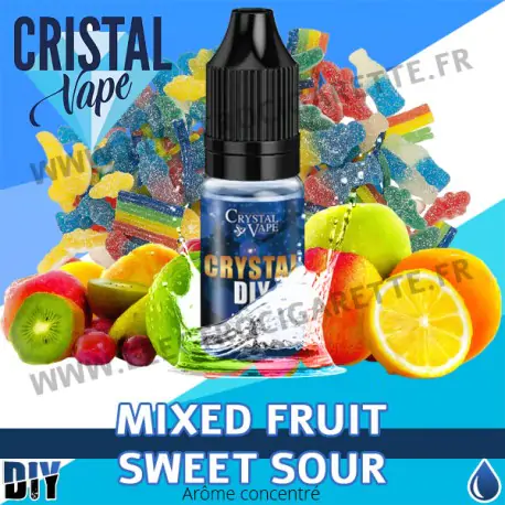 Mixed Fruit Sweet Sour - Arôme concentré - Cristal Vapes - 10ml - DiY