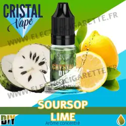 Soursop Lime - Arôme concentré - Cristal Vapes - 10ml - DiY
