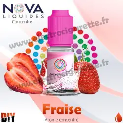 Fraise - Arôme concentré - Nova - 10ml - DiY