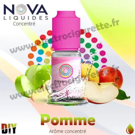 Pomme - Arôme concentré - Nova - 10ml - DiY