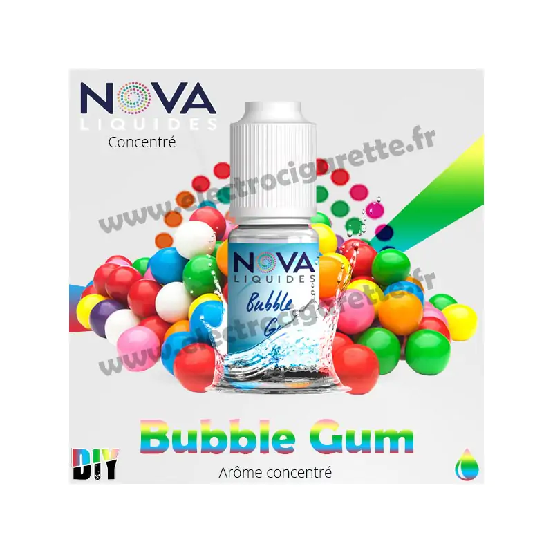 Bubble Gum - Arôme concentré - Nova Original - 10ml - DiY