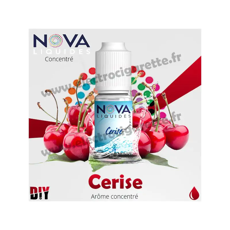 Cerise - Arôme concentré - Nova Original - 10ml - DiY