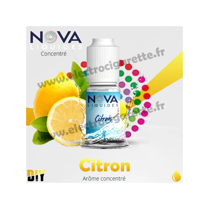 Citron - Arôme concentré - Nova Original - 10ml - DiY