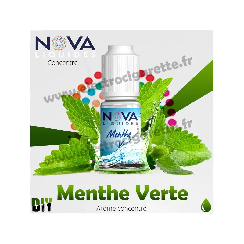 Menthe Verte - Arôme concentré - Nova Original - 10ml - DiY