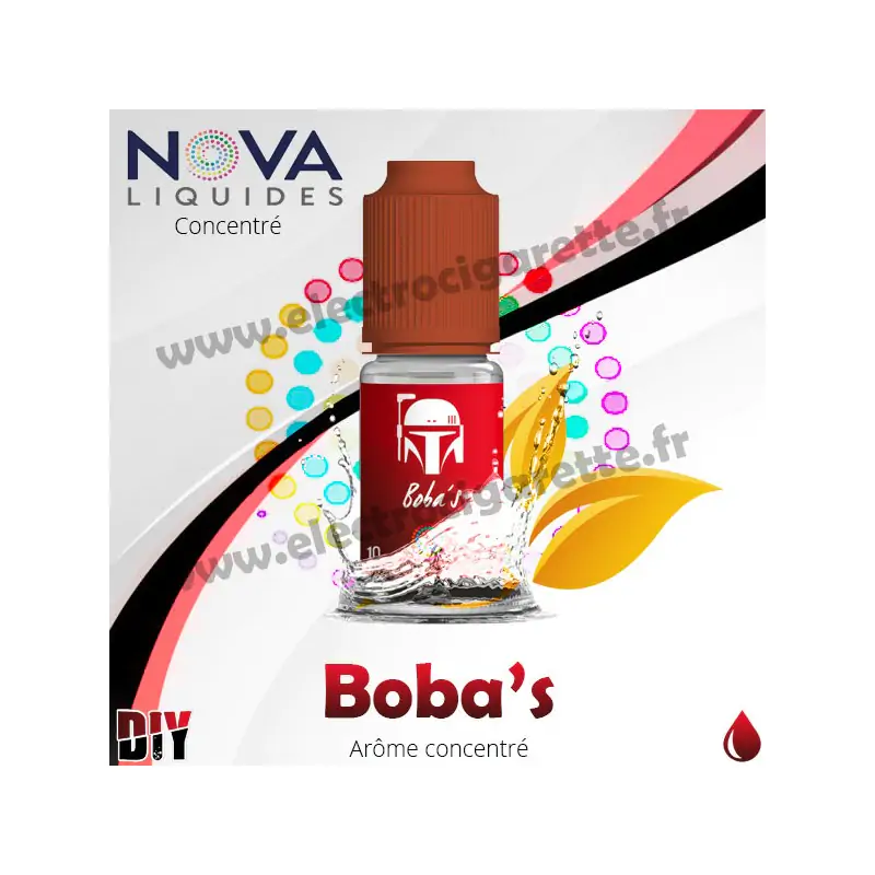 Boba's - Arôme concentré - Nova Premium - 10ml - DiY
