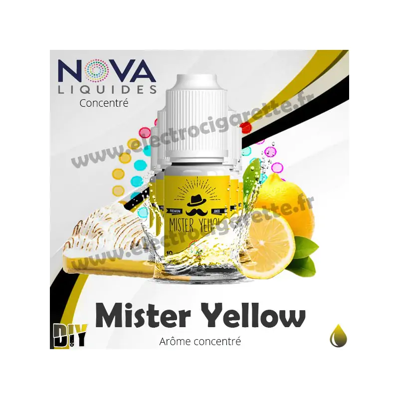 Mister Yellow - Arôme concentré - Nova Premium - 10ml - DiY