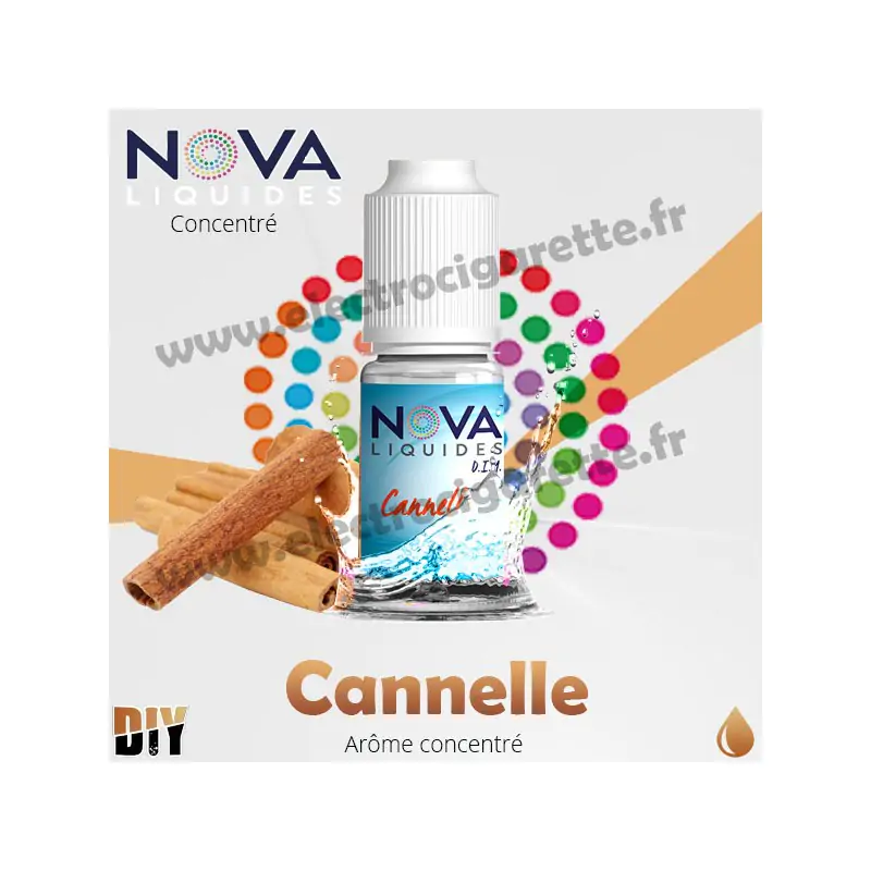 Cannelle - Arôme concentré - Nova Original - 10ml - DiY