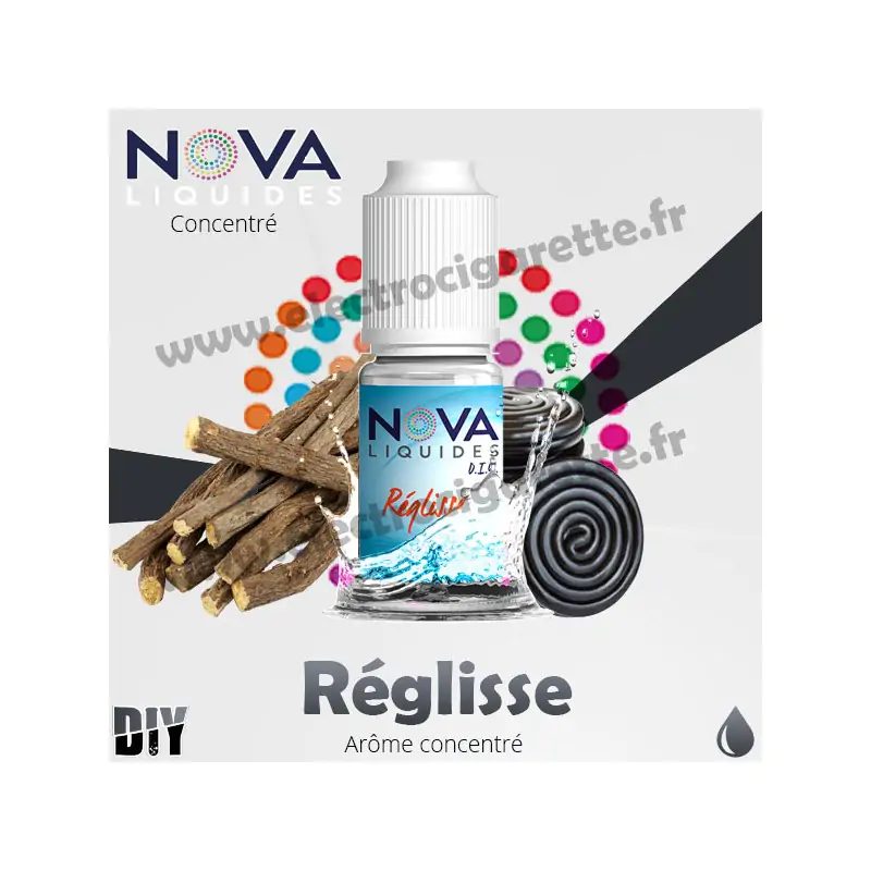 Réglisse - Arôme concentré - Nova Original - 10ml - DiY