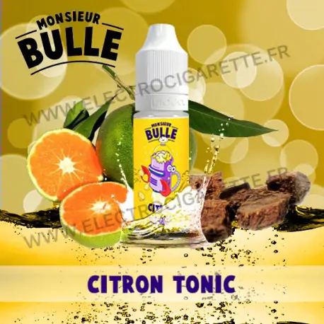 Citron Tonic - Monsieur Bulle - Liquideo - 10 ml