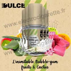 Pack 5 flacons L'inimitable Bubble-Gum Fruits & Cactus - Dulce - DLice - 10 ml