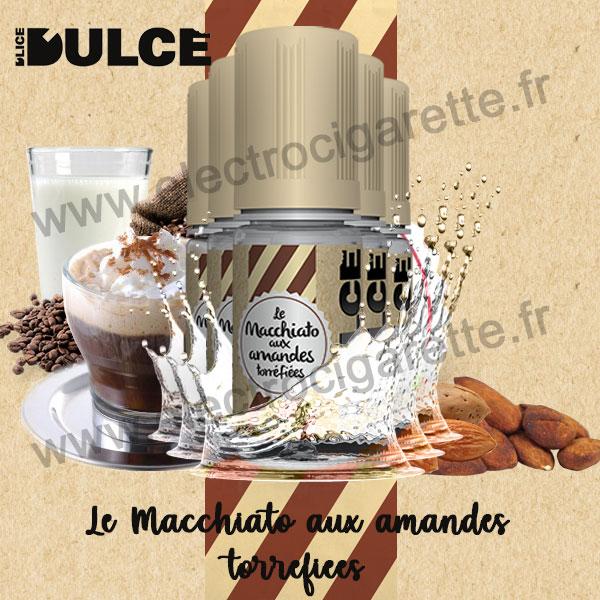 Pack 5 flacons Le macchiatto aux amandes torréfiées - Dulce - DLice - 10 ml