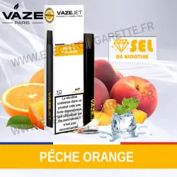 Pêche Orange - VazeJet - Cigarette électronique