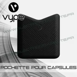 Pochette Noir en Silicone pour Capsulses Vuse (ex Vype) ePen 3 ou ePod
