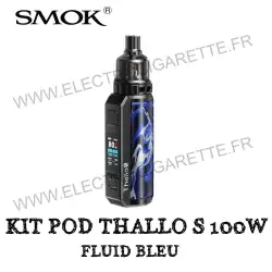 Kit Pod Thallo S - 100W 5ml - Smok - Couleur Fluid Bleu
