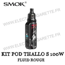 Kit Pod Thallo S - 100W 5ml - Smok - Couleur Fluid Rouge