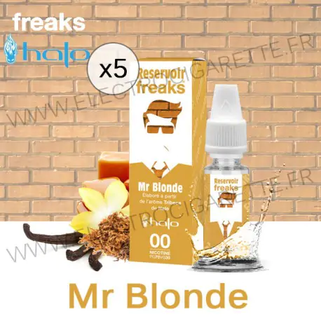 Pack de 5 x Mr Blonde - Réservoir Freaks - 10 ml