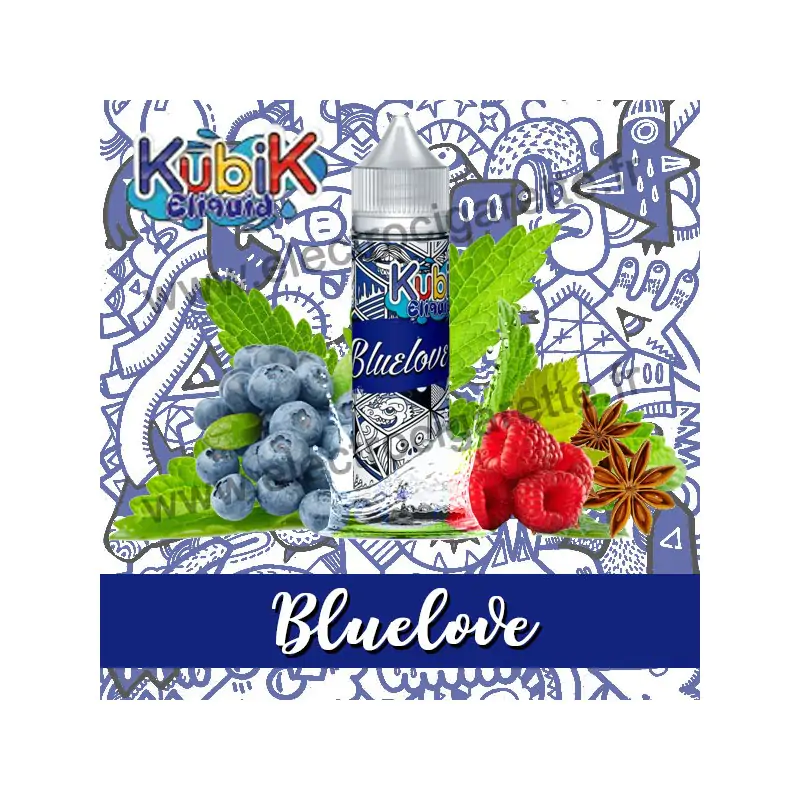 Bluelove - Kubik Eliquid - ZHC 50 ml