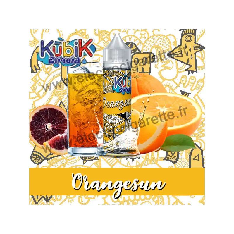 Orangesun - Kubik Eliquid - ZHC 50 ml