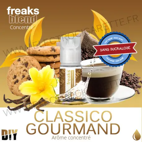 Classico Gourmand - Freaks - 30 ml - Arôme concentré DiY - Sans sucralose
